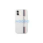 US Polo USHCP12SPCUSSWH tok iPhone 12 mini 5,4" készülékhez Tricolor Collection fehér