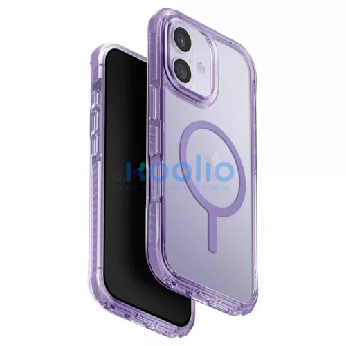UNIQ Combat tok iPhone 17 készülékhez Magclick Charging lila