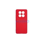 Beline Silicone tok Xiaomi Redmi Note 14 Pro 5G készülékhez piros