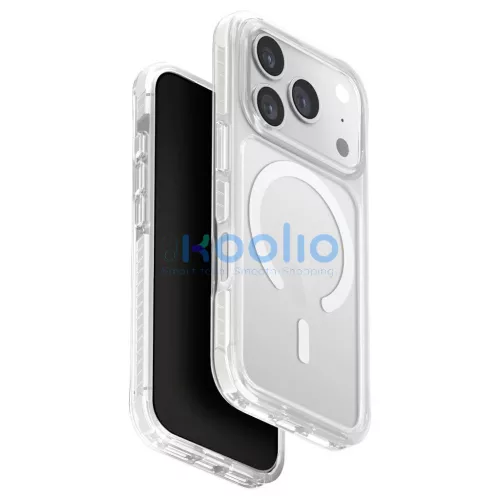 UNIQ Combat tok iPhone 17 Pro készülékhez Magclick Charging fehér