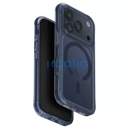  UNIQ Combat tok iPhone 17 Pro készülékhez Magclick Charging kék
