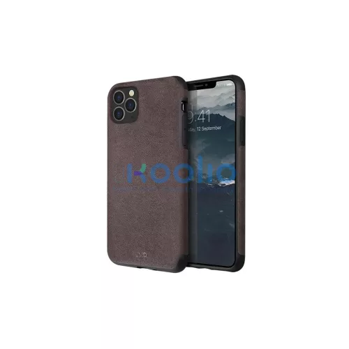UNIQ Sueve tok iPhone 11 Pro Max készülékhez taupe meleg szürke