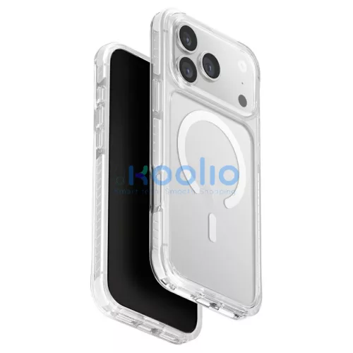 UNIQ Combat tok iPhone 17 Pro Max készülékhez Magclick Charging fehér