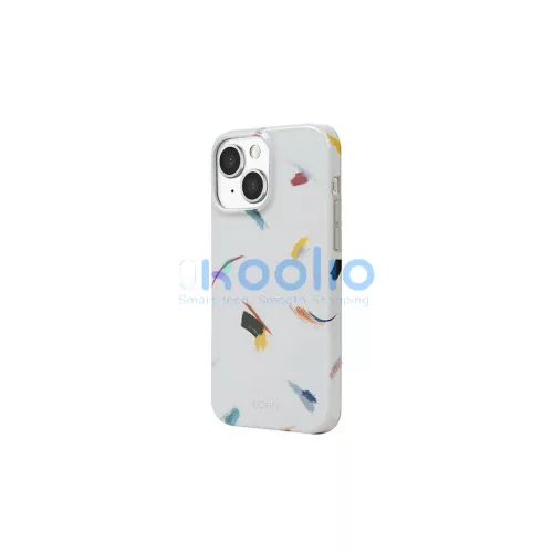 UNIQ Coehl Reverie tok iPhone 13 / 14 / 15 6,1" készülékhez puha elefántcsont