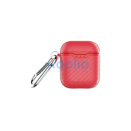 Beline AirPods Carbon tok AirPods 1/2 készülékhez piros