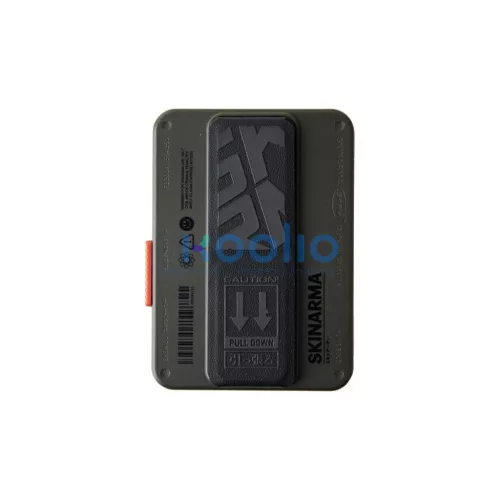 Wallet Skinarma Mirage Spunk Mágneses fogós állványos tok zöld