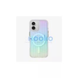   UNIQ Coehl Linear iPhone 16 készülékhez tok 6.1" mágneses töltés opál/irizáló