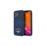 US Polo USHCP13XSFGV iPhone 13 Pro Max 6,7" készülékhez Silicone Collection tok tengerészkék