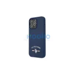US Polo USHCP13XSFGV iPhone 13 Pro Max 6,7" készülékhez Silicone Collection tok tengerészkék