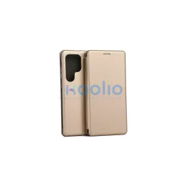   Beline Case Book Magnetic tok Samsung S24Ultra S928 készülékhez arany