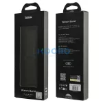 Audi Logo valódi bőr mágneses gyűrű szíj Apple Watch készülékhez 44/45/46/49mm fekete