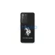 US Polo USHCS21LSLHRBK S21 Ultra G998 készülékhez silikon tok Logo fekete