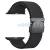 Beline fonott nylon Parachute szíj Apple Watch 42/44/45/49mm készülékhez fekete