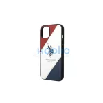 US Polo USHCP14MPSO3 iPhone 14 Plus /15 Plus 6,7" készülékhez tok Tricolor Embossed fehér