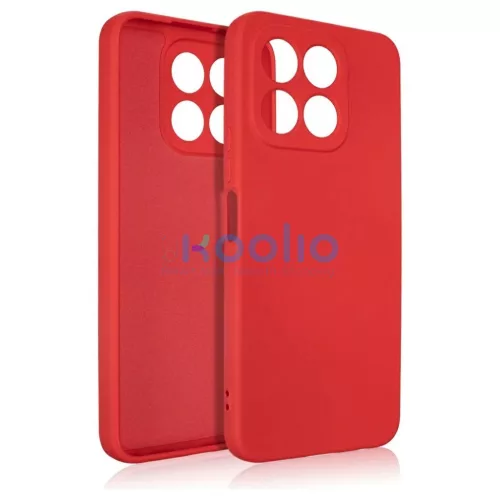 Beline Silicone Honor X6b készülékhez tok piros