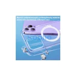 USAMS Ice Magnet tok iPhone 14 Plus / 15 Plus készülékhez, 6.7" IP14MBC01 (US-BH801) átlátszó