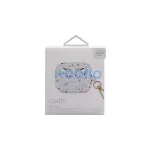 UNIQ Coehl Terrazzo tok AirPods Pro készülékhez természetes fehér