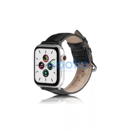   Beline Apple Watch készülékhez bőr szíj 38/40/41mm fekete