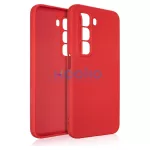 Beline Silicone Infinix Hot 50 készülékhez tok piros