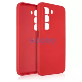 Beline Silicone Infinix Hot 50 készülékhez tok piros