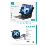 USAMS iPadPro 12.9" készülékhez védőtok billentyűzettel Miaoke Series IPP12MG01 (US-BH876) fekete