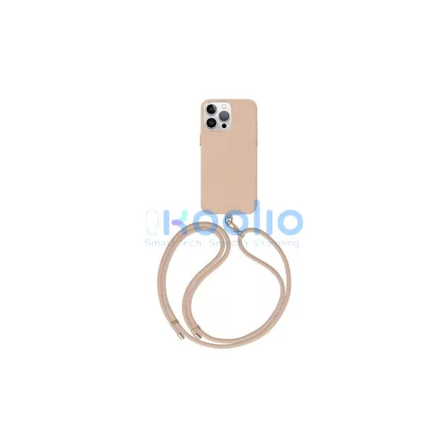 UNIQ Coehl Muse iPhone 15 Pro készülékhez tok 6.1" Magnetic Charging porított bőrszínű