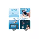USAMS vízálló tok 6.7" IP68 FSD1203 (US-YD012) átlátszó