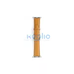 Beline Apple Watch készülékhez bőr szíj 42/44/45/49mm világosbarna