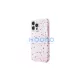 UNIQ Coehl Terrazzo tok iPhone 13 Pro Max 6,7 készülékhez pasztell rózsaszín