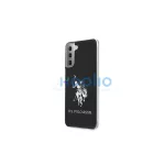 US Polo USHCS21MTPUHRBK tok Samsung Galaxy S21+ G996 készülékhez – Shiny Big Logo – fekete