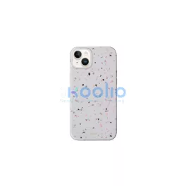   UNIQ Coehl Terrazzo tok iPhone 14 / 15 / 13 6,1 készülékhez homokkő