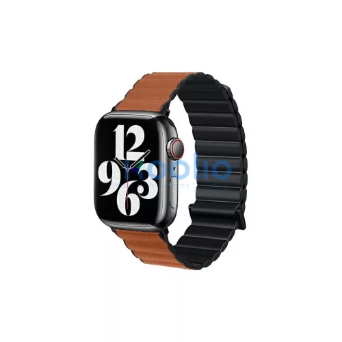 Beline Apple Watch Magnetic Pro szíj 38/40/41mm készülékhez doboz fekete/barna