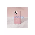 UNIQ Coehl Terrazzo tok iPhone 14/15/13 6,1 készülékhez korall rózsaszín