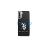 US Polo USHCS21STPUHRBK Samsung Galaxy S21 G991 készülékhez tok Shiny Big Logo fekete