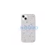 UNIQ Coehl Terrazzo tok iPhone 14 Plus / 15 Plus készülékhez 6,7 homokkő