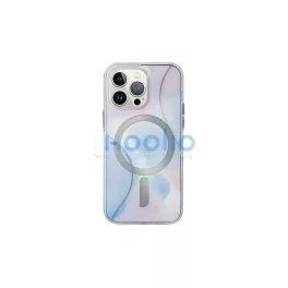   UNIQ tok Coehl Palette iPhone 15 Pro Max 6.7" Magnetic Charging készülékhez kék/alkonykék