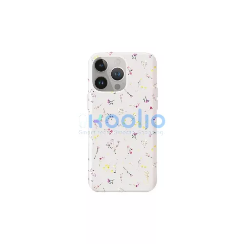 UNIQ Coehl Prairie iPhone 15 Pro 6.1 készülékhez tok bézs/rózsaszín bézs