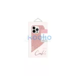 UNIQ Coehl Terrazzo tok iPhone 14 Pro 6,1" készülékhez, korall rózsaszín