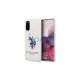 US Polo USHCS62SLHRWH S20 G980 készülékhez tok Silicone Collection fehér