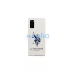 US Polo USHCS62SLHRWH S20 G980 készülékhez tok Silicone Collection fehér