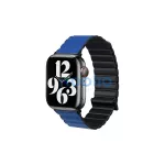 Beline Apple Watch készülékhez Magnetic Pro szíj 42/44/45/49mm doboz fekete/kék