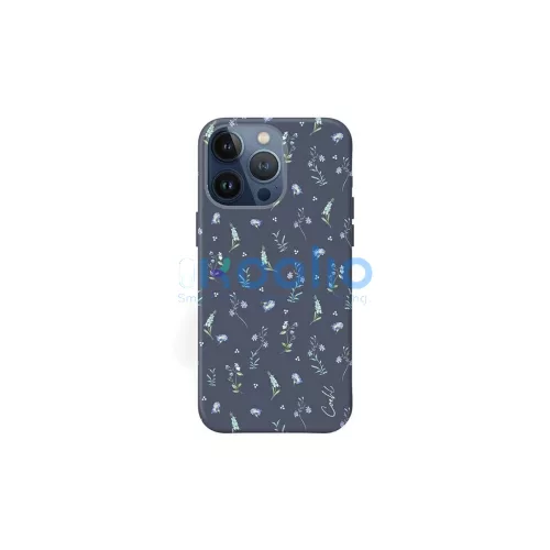 UNIQ Coehl Prairie iPhone 15 Pro 6.1 készülékhez tok tengerészkék/levendulakék