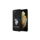 US Polo USHCS21SSLHRBK Samsung Galaxy S21 G991 készülékhez tok Silicone Logo fekete