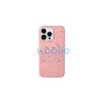 UNIQ Coehl Terrazzo tok iPhone 14 Pro Max 6,7" készülékhez korall rózsaszín