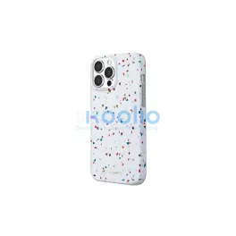   UNIQ Coehl Terrazzo tok iPhone 13 Pro / 13 készülékhez (6,1) természetes fehér