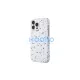 UNIQ Coehl Terrazzo tok iPhone 13 Pro / 13 készülékhez (6,1) természetes fehér