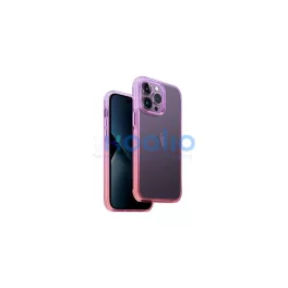   UNIQ Combat Duo tok iPhone 14 Pro 6,1 készülékhez ibolya levendula rózsaszín