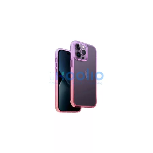 UNIQ Combat Duo tok iPhone 14 Pro 6,1 készülékhez ibolya levendula rózsaszín