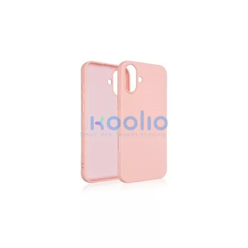 Beline Silicone iPhone 16 Plus 6.7" tok, iPhone 16 Plus készülékhez, rózsaarany
