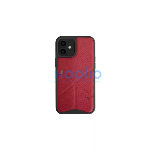 UNIQ Transforma tok iPhone 12 mini készülékhez 5,4 korallpiros
